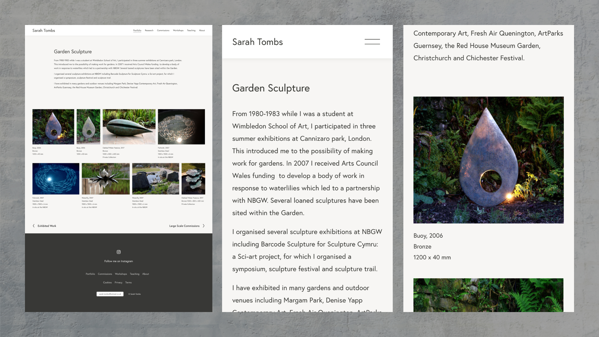 Collage of different visual branding componenets for the Flow Project